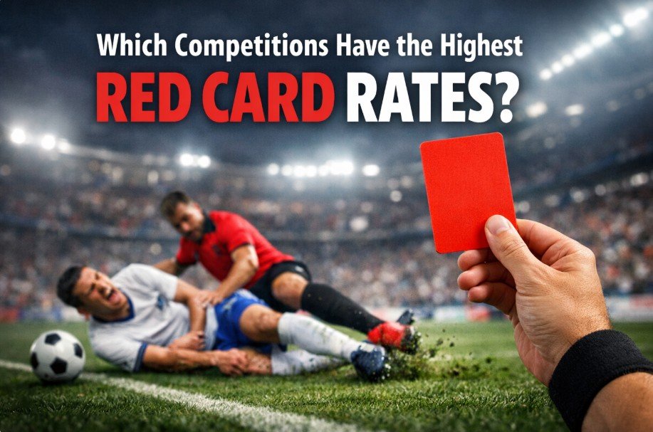 Which Competitions Have the Highest Red Card Rates?
