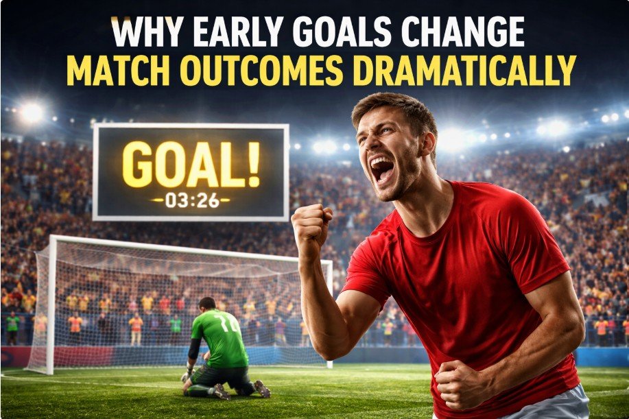 Why Early Goals Change Match Outcomes Dramatically