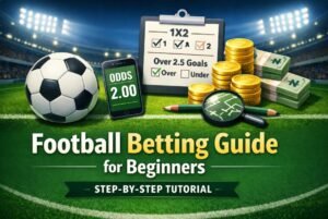 Read more about the article Football Betting Guide for Beginners: Step-by-Step Tutorial