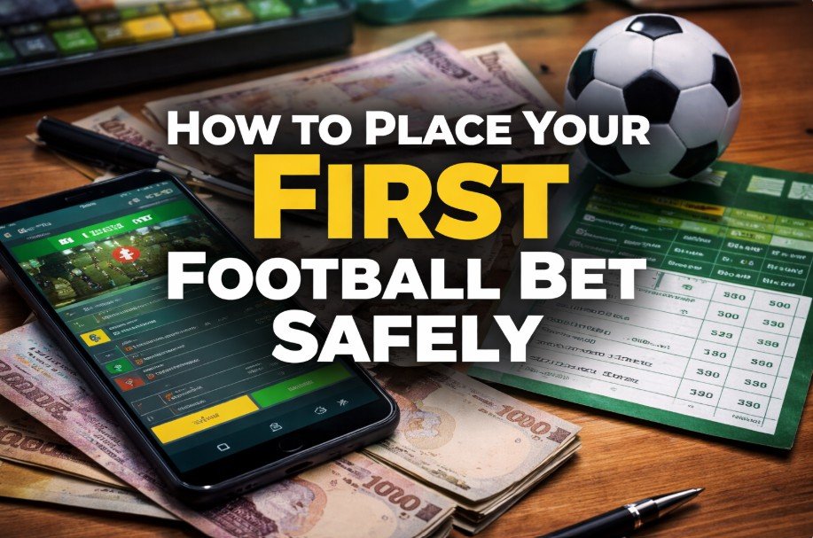 Read more about the article How to Place Your First Football Bet Safely