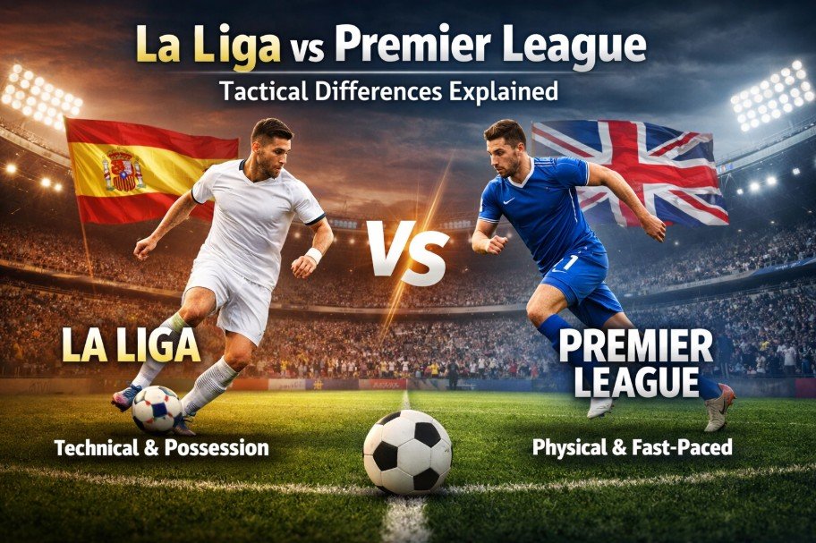 La Liga vs Premier League: Tactical Differences Explained