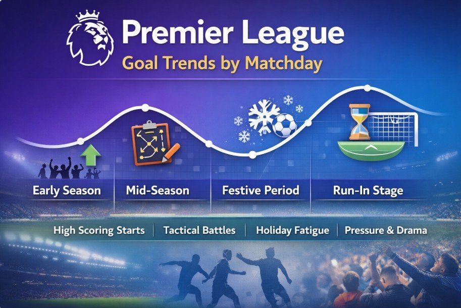 Premier League Goal Trends by Matchday