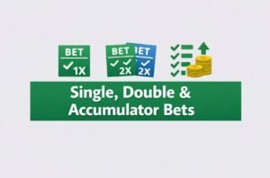 Read more about the article The Difference Between Single, Double & Accumulator Bets